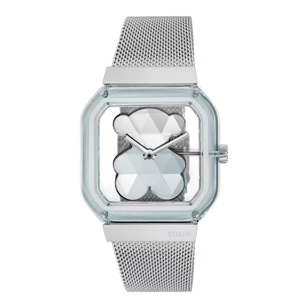 Tous Reloj Analógico Con Brazalete De Acero D-Bear Party