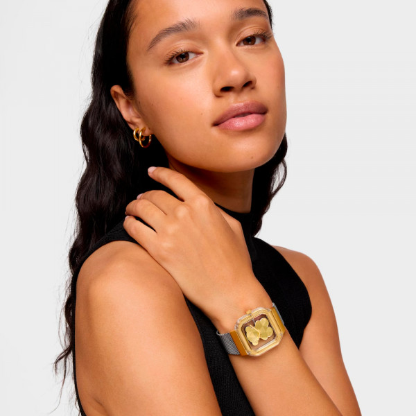 d-bear-party-analog-watch-with-steel-and-gold-plated-steel-bracelet