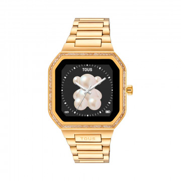 b-connect-smartwatch-with-gold-steel-bracelet-and-cubic-zirconia