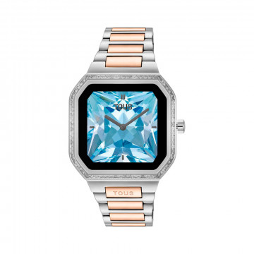 reloj-smartwatch-con-brazalete-de-acero-acero-rosa-y-zirconitas-b-connect