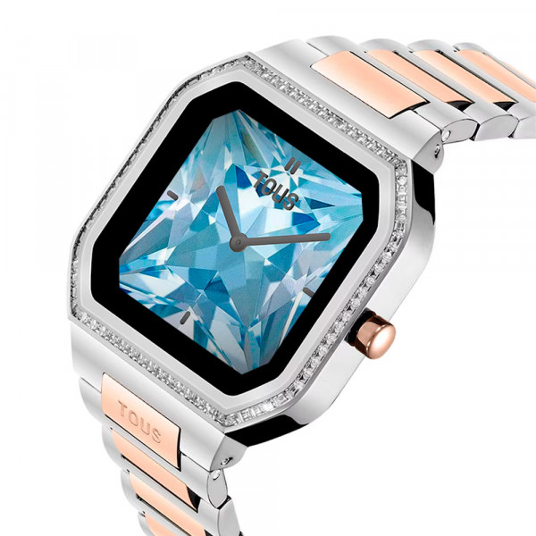 reloj-smartwatch-con-brazalete-de-acero-acero-rosa-y-zirconitas-b-connect