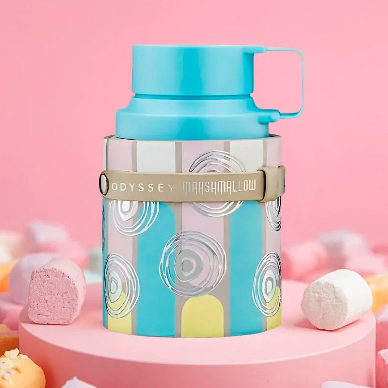 Armaf Odyssey Marshmallow Gourmand Edition - Fruity, Gourmand, Floral - Eau de Parfum Spray Long-Lasting Fragrance for Unisex, 100 ml