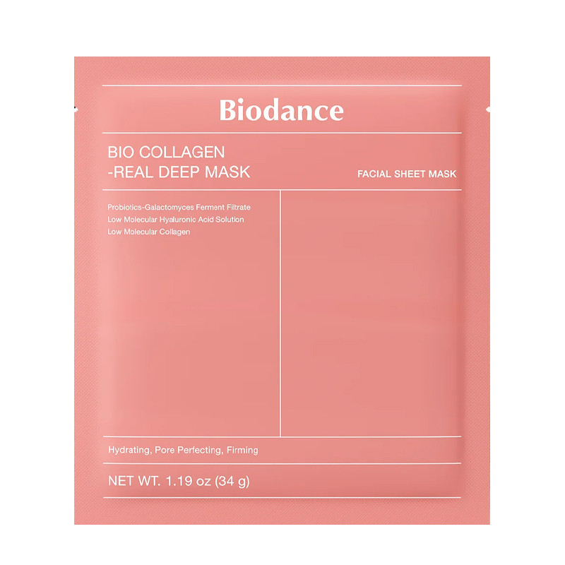 Biodance Cosméticos Faciais Bio Collagen-Real Deep Mask Máscara Facial de Hidratação Intensa
