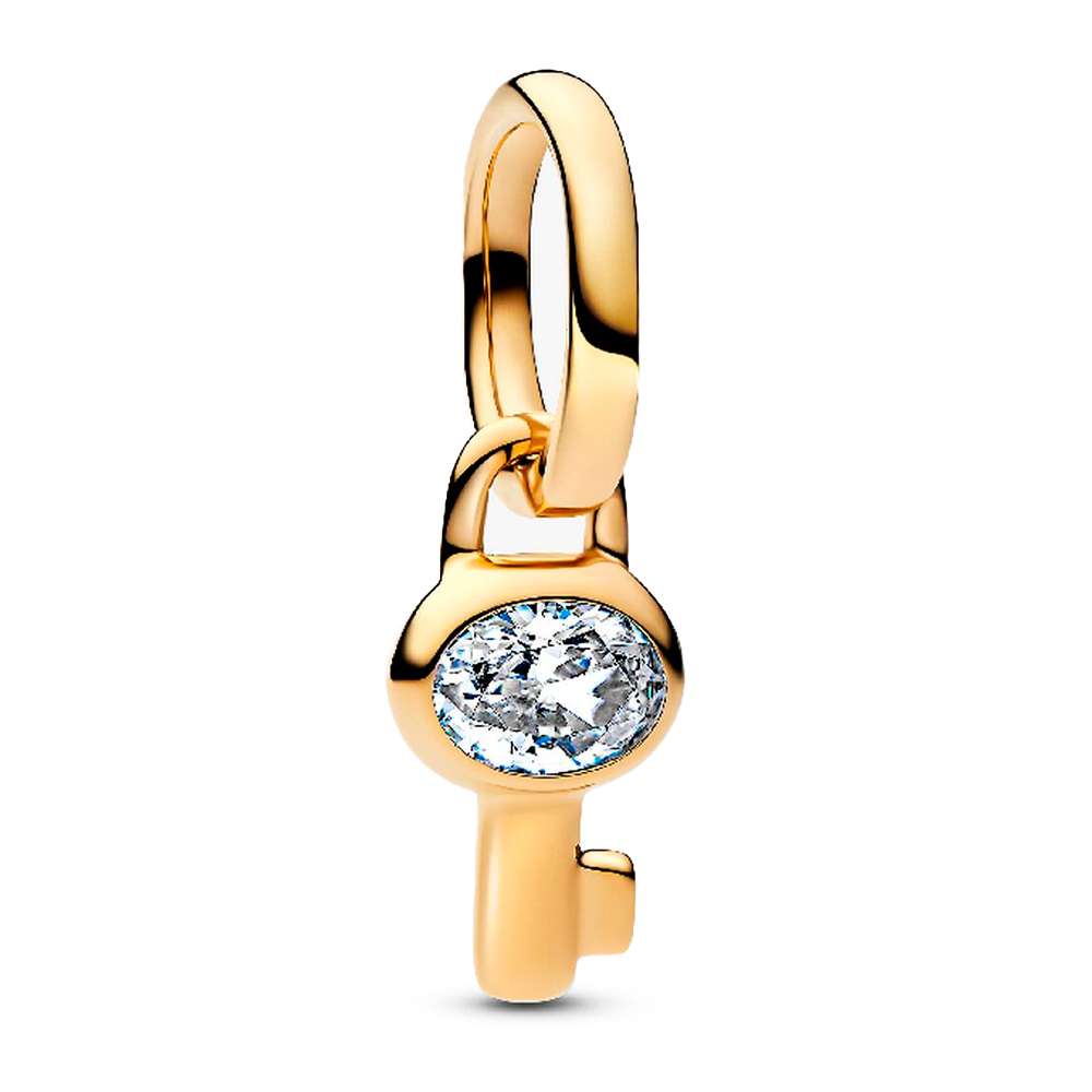 Pandora Gold/Golden Charms Charm Mini Key Pendant 764339C01