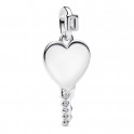 Engravable Tag Pendant Key Heart 394353C01