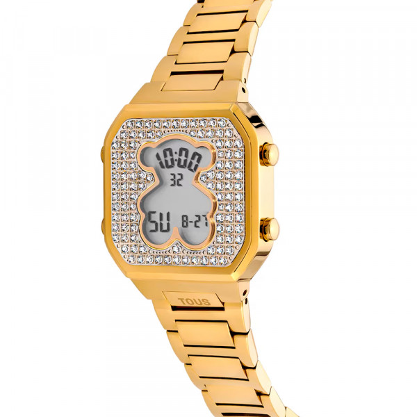 d-bear-digital-watch-with-gold-ipg-steel-bracelet-and-cubic-zirconia