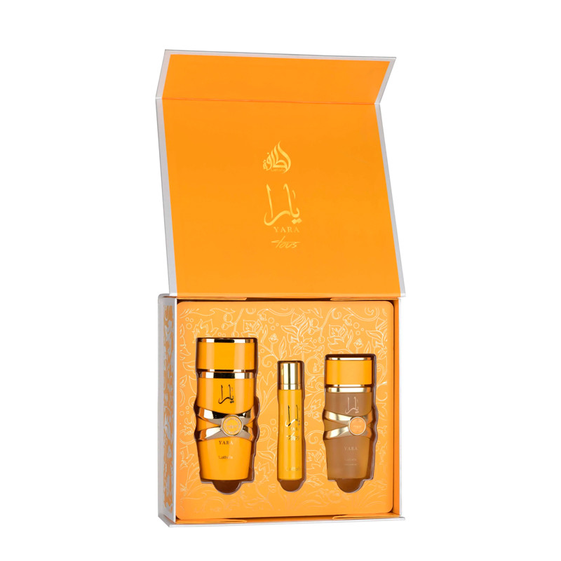 Lattafa Women's Orange Yara Tous Eau De Parfum Set - 1 Ud. Eau De Parfum Perfumes