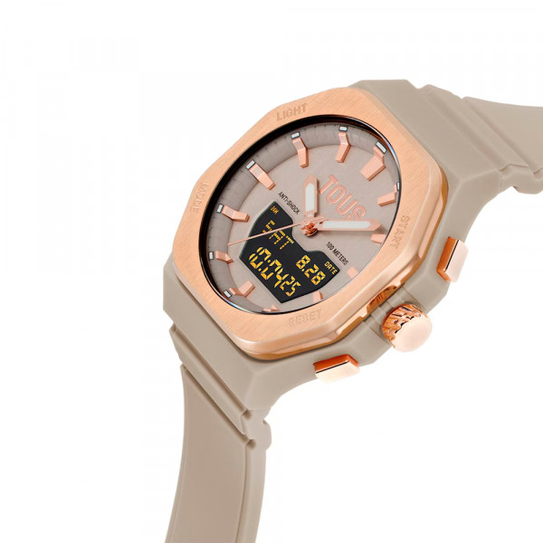 relogio-analogico-digital-bet-em-aco-dourado-rose-com-pulseira-de-nylon-taupe