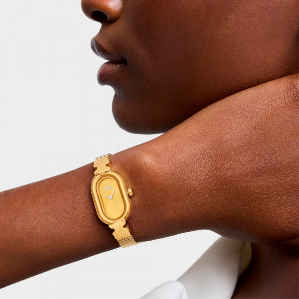 relogio-de-pulso-analogico-icon-oval-com-pulseira-de-aco-dourado