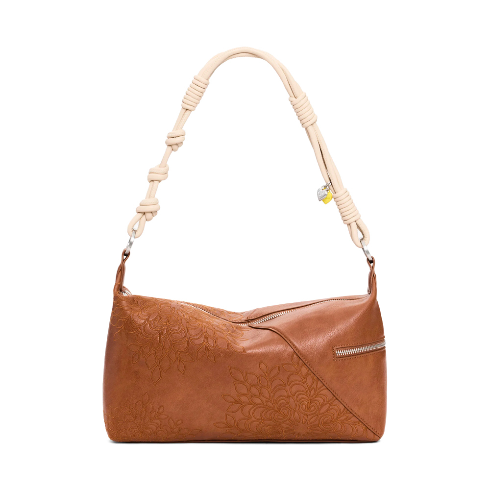 Desigual Damentaschen, Toilettenartikel und Koffer Mittelgroße bestickte Tasche