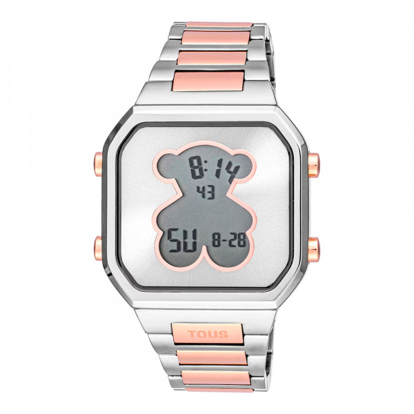 reloj-digital-con-brazalete-de-acero-ss-y-acero-iprg-rosado-d-bear