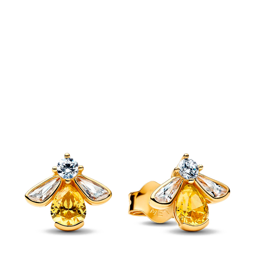 Pandora Gold/Light Earrings Honey Bee Stud Earrings 264559C01