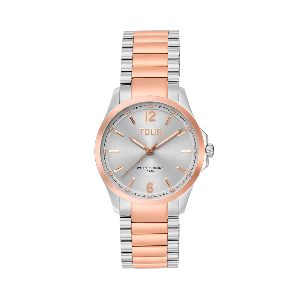 Tous Reloj analógico con brazalete de acero DRIVE NEW
