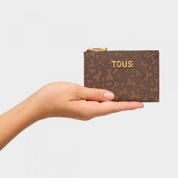portefeuille-porte-cartes-marron-kaos-mini-lines