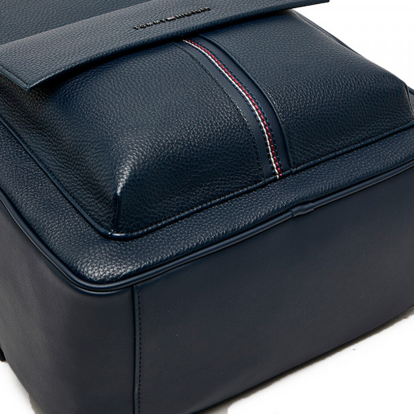 textured-backpack-with-flap-pocket