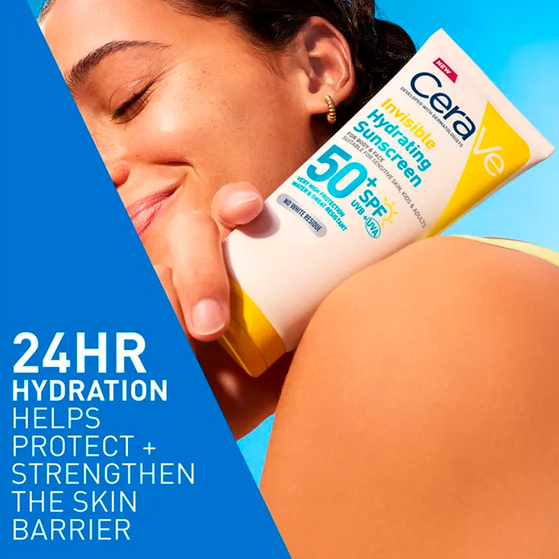 Cerave Loción Protectora Invisible Hidratante Spf50+ 75ml – imagen 3