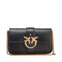 Pinko Bolsa de Bolso Love Feminina One Preta