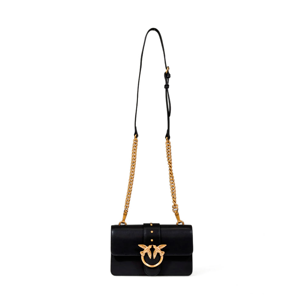 Pinko BOLSO LOVE ONE MINI VITELLO SETA – imagen 5