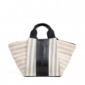 Striped bag