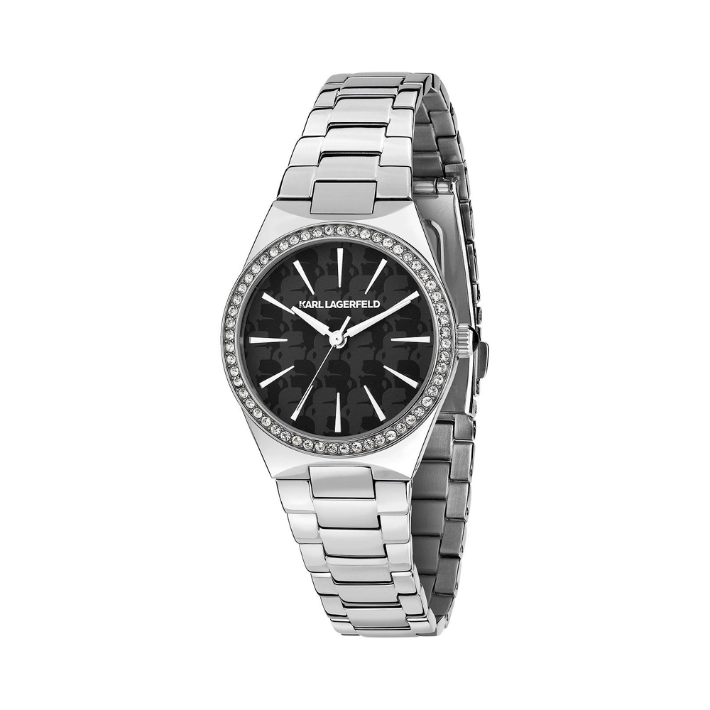Karl Lagerfeld Women's Black Watches Reloj Hamburg
