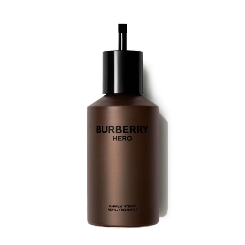 Burberry Men's Black Hero Parfum Intense - 200 Ml Refill Parfum Perfumes