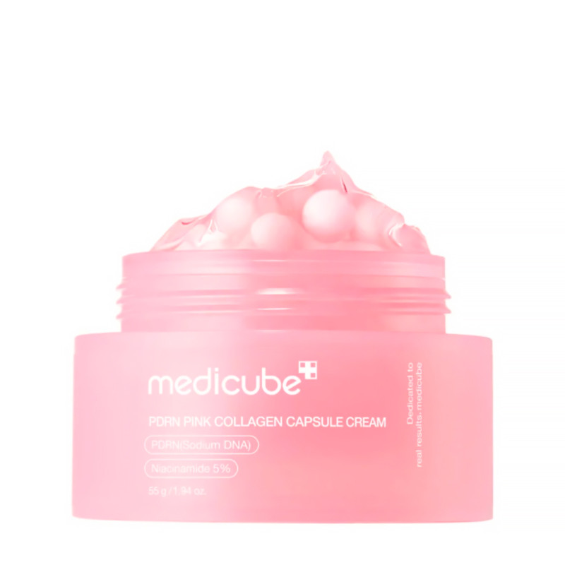 Medicube Cosmética Facial PDRN Pink Collagen Capsule Cream Crema Facial Iluminadora