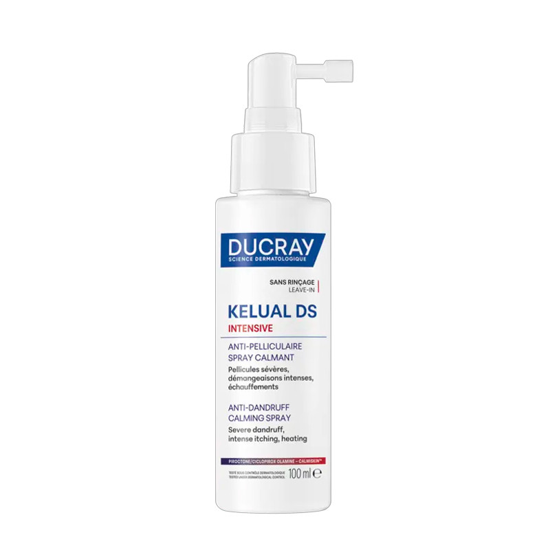 Ducray Light Hair Treatment Kelual Ds Intensive Soothing Anti-Dandruff Spray