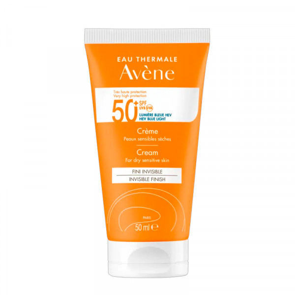creme-spf50-peaux-sensible-seches-zonnebrandcreme