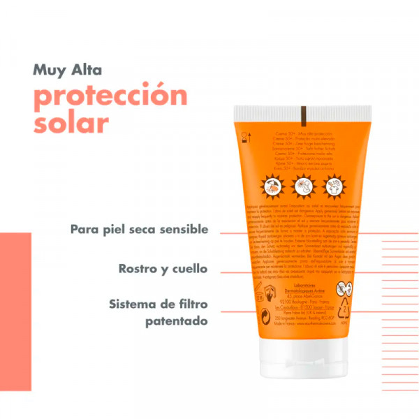 creme-spf50-peaux-sensible-seches-crema-solare