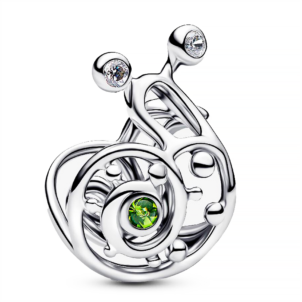 Pandora Silver/Light Charms Filigree Snail Charm 794557C01