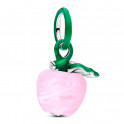 Breloque pomme en verre de Murano rose 794485C01