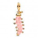 Pink Caterpillar Charm 764489C01