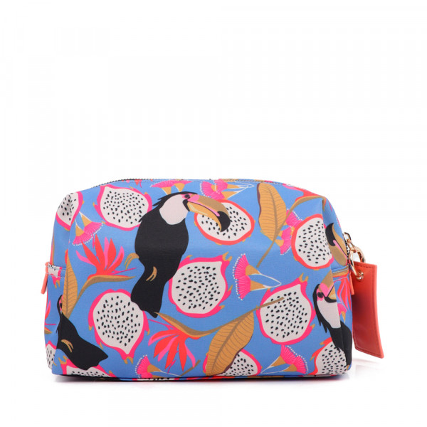 multicolored-printed-nylon-toiletry-bag