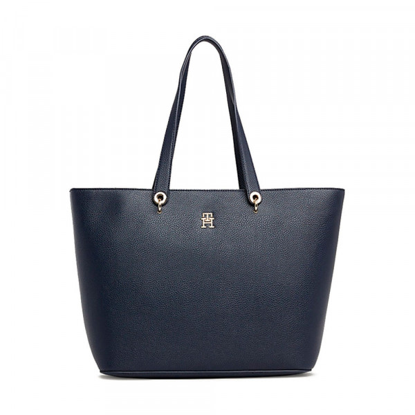 borsa-tote-space-blu-con-emblema