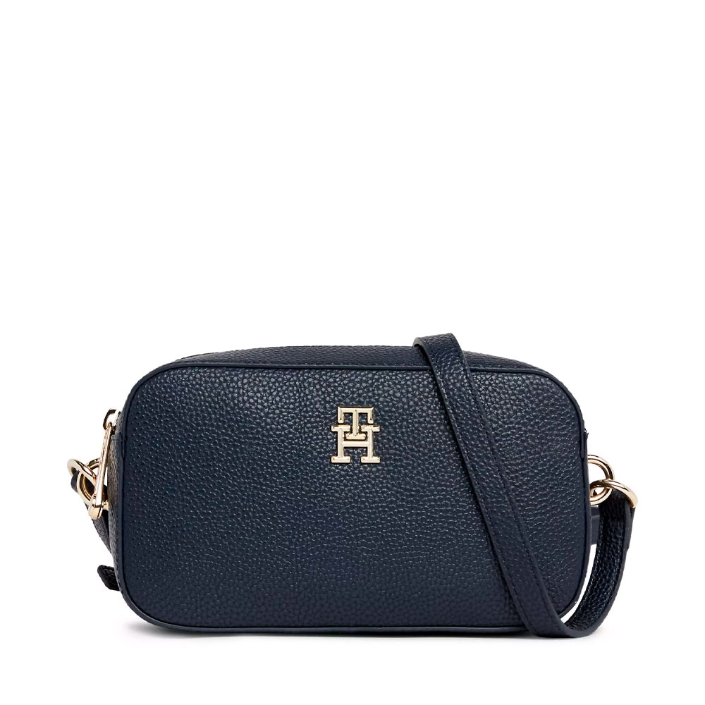 TOMMY HILFIGER Bolso de hombro azul noche / oro – imagen 4