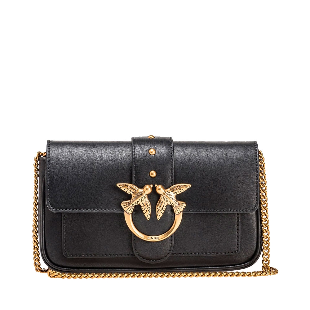 Pinko Bolsos, neceseres y maletas para mujer Bolso Pocket Love Bag One negro mujer
