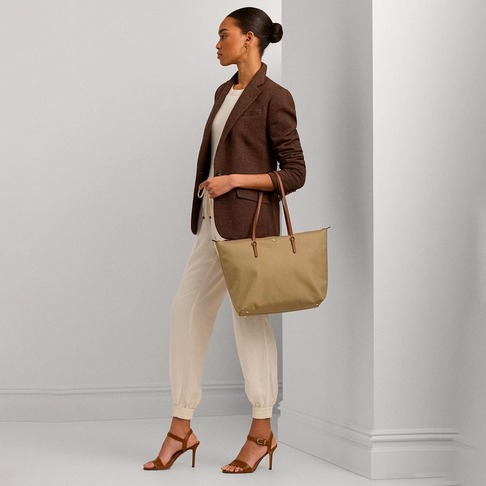 Lauren Ralph Lauren Shopper 'KEATON' beige / marrón – imagen 4