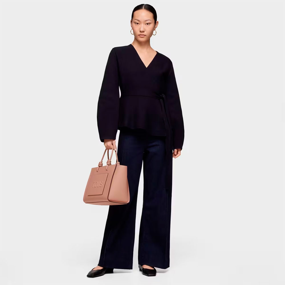 Tous BOLSO SHOPPER MEDIANO TOUS LA RUE NEW COLOR TOPO – imagen 2