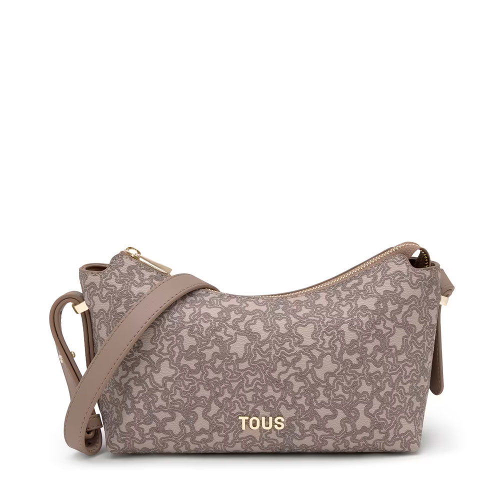 Tous Women's Bags, Toiletry Bags And Suitcases For Kaos Mini Lines Medium Taupe Shoulder Bag