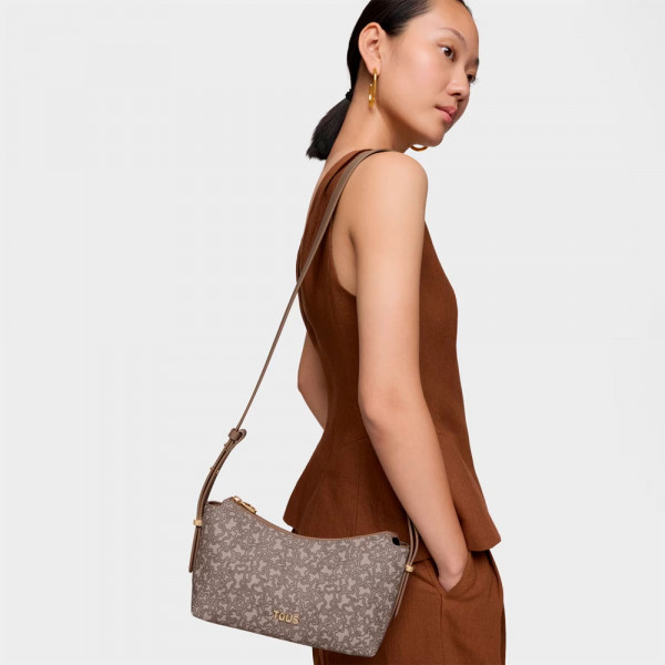 sac-bandouliere-kaos-mini-lines-taille-moyenne-taupe