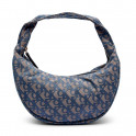 BORSA HOBO JACQUARD CON LOGO