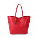 Bolso Shopper Monograma Rombos Con Logo