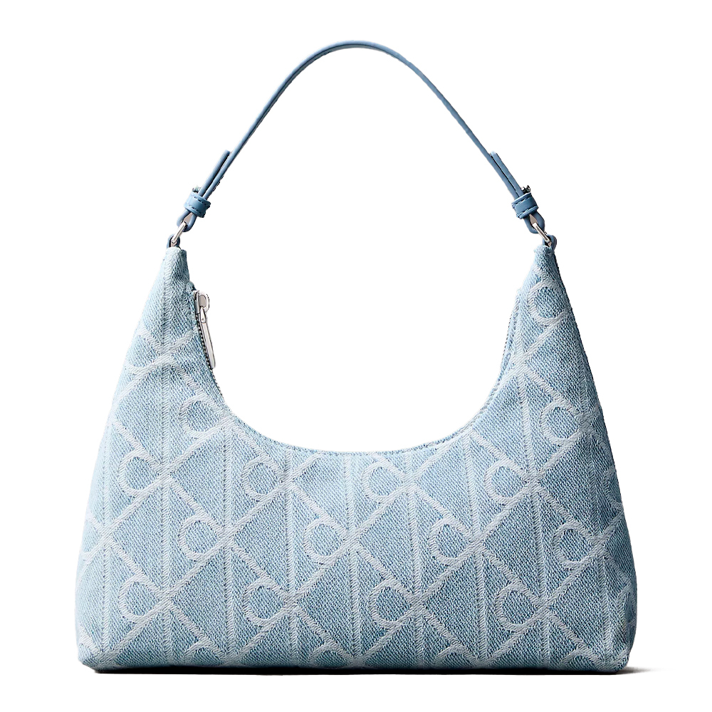 Calvin Klein Jeans Women's Bags, Toiletry Bags And Suitcases For Denim Shoulder Bag With Iconic Logo Throughout.