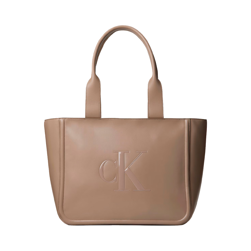 Calvin Klein Jeans Women's Bags, Toiletry Bags And Suitcases For Engraved Monogram Tote Bag