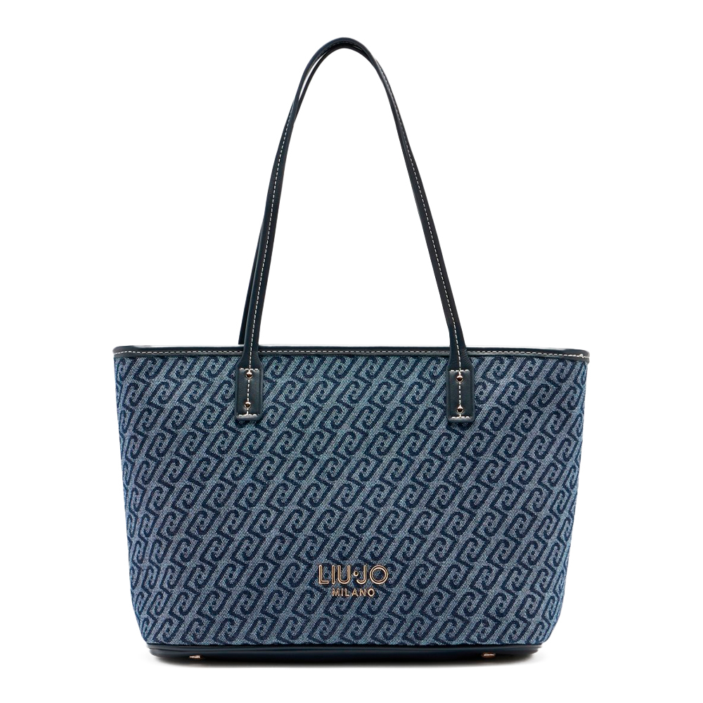 Liu Jo Women's Light Bags, Toiletry Bags And Suitcases For Denim Tote Bag With Jacquard