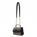 melinda-logo-top-handle-flap-bag