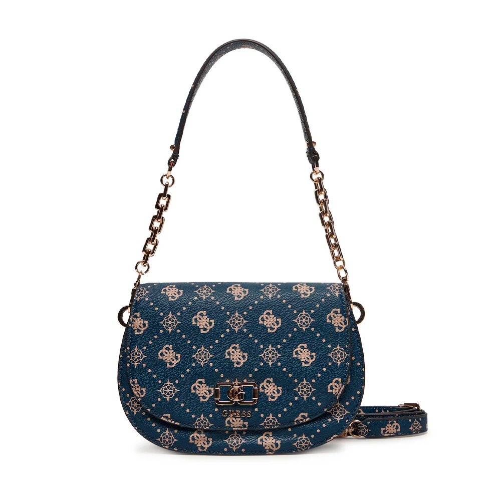 Guess Women's Bags, Toiletry Bags And Suitcases For Emelie Logo Flap Shoulder Bag