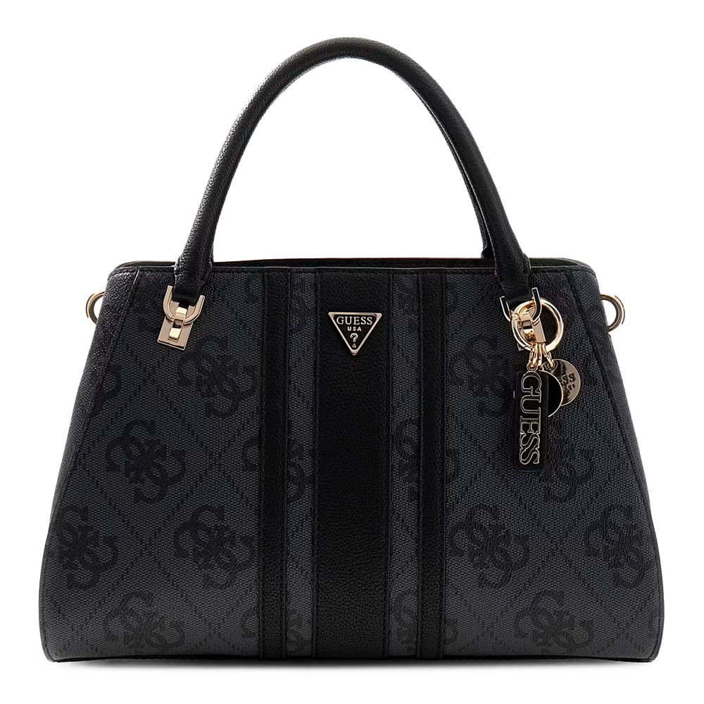 Guess Women's Black Bags, Toiletry Bags And Suitcases For Noelle Logo Handbag