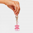 pink-metal-key-ring-bold-bear-keychain