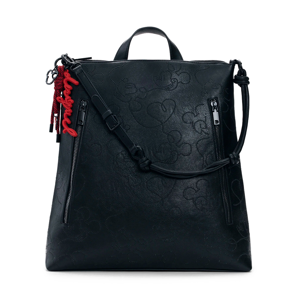 Desigual Women's Bags, Toiletry Bags And Suitcases For Medium Backpack With Mickey Mouse Appliqués